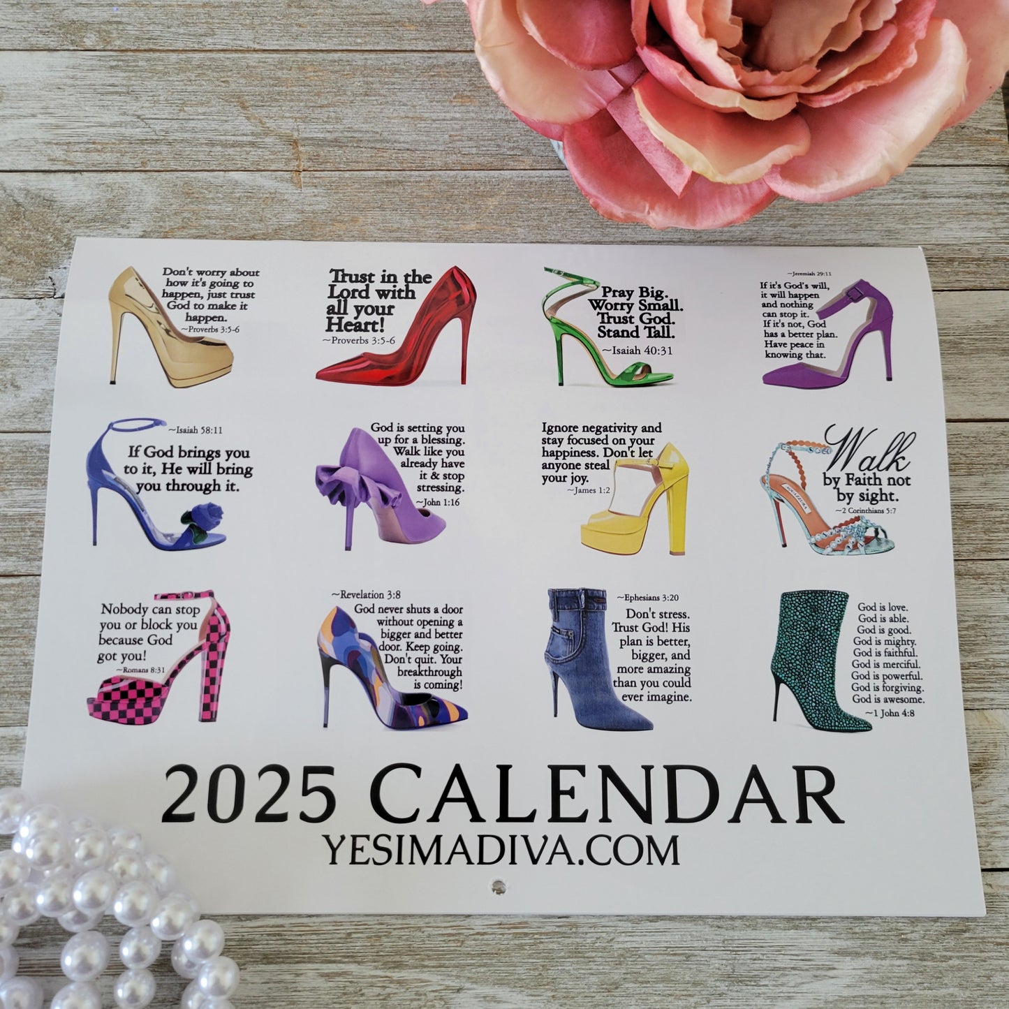 Official Yes I'm a Diva 2025 Calendar