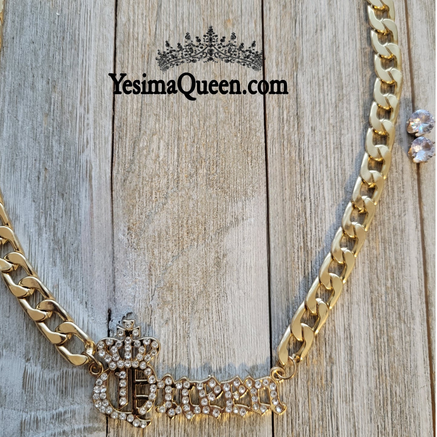 Queen Necklace - Gold - 19.5"