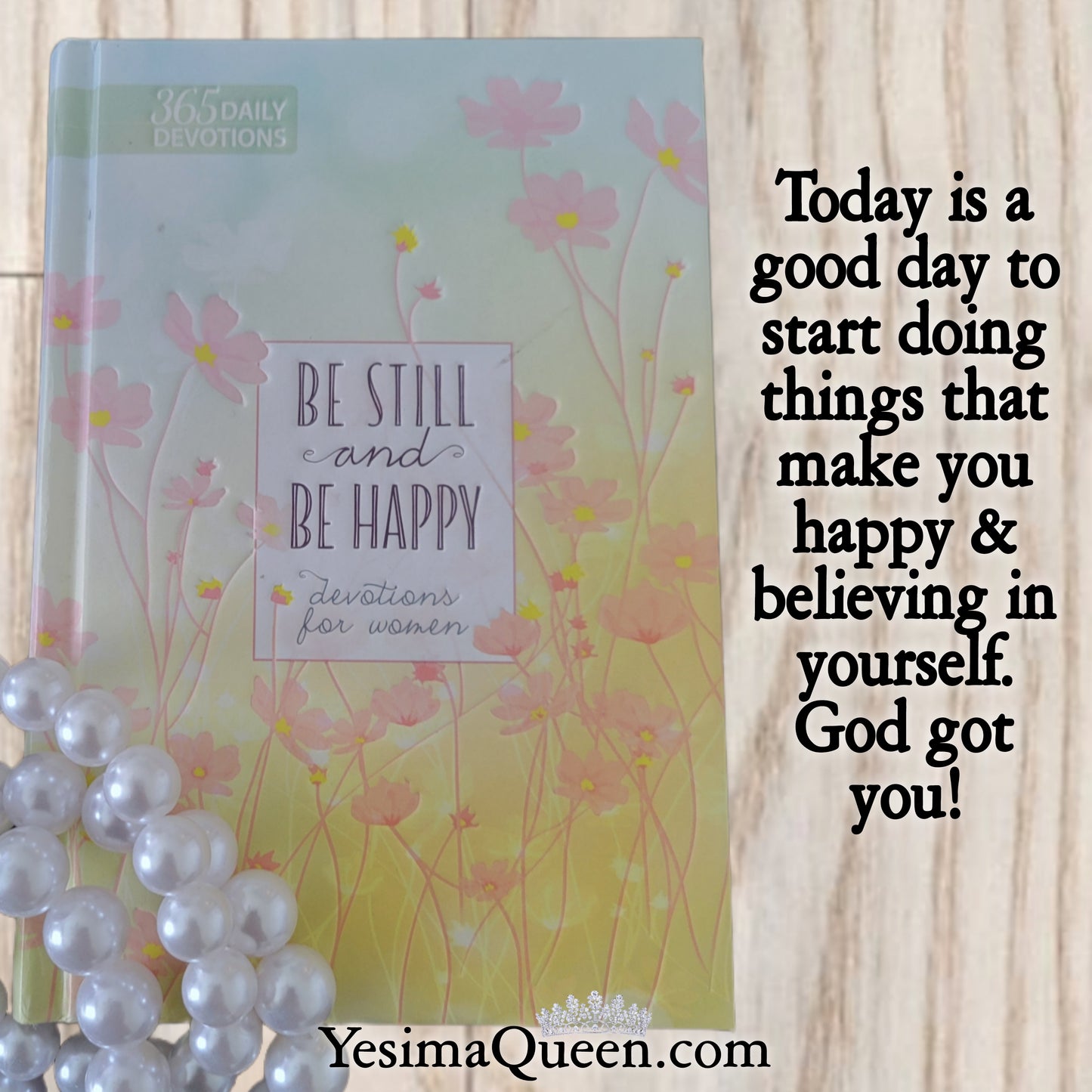 Prayer Changes Things Coffee Mug, Be Still and Be Happy Devotions for Women, and Ink Pen