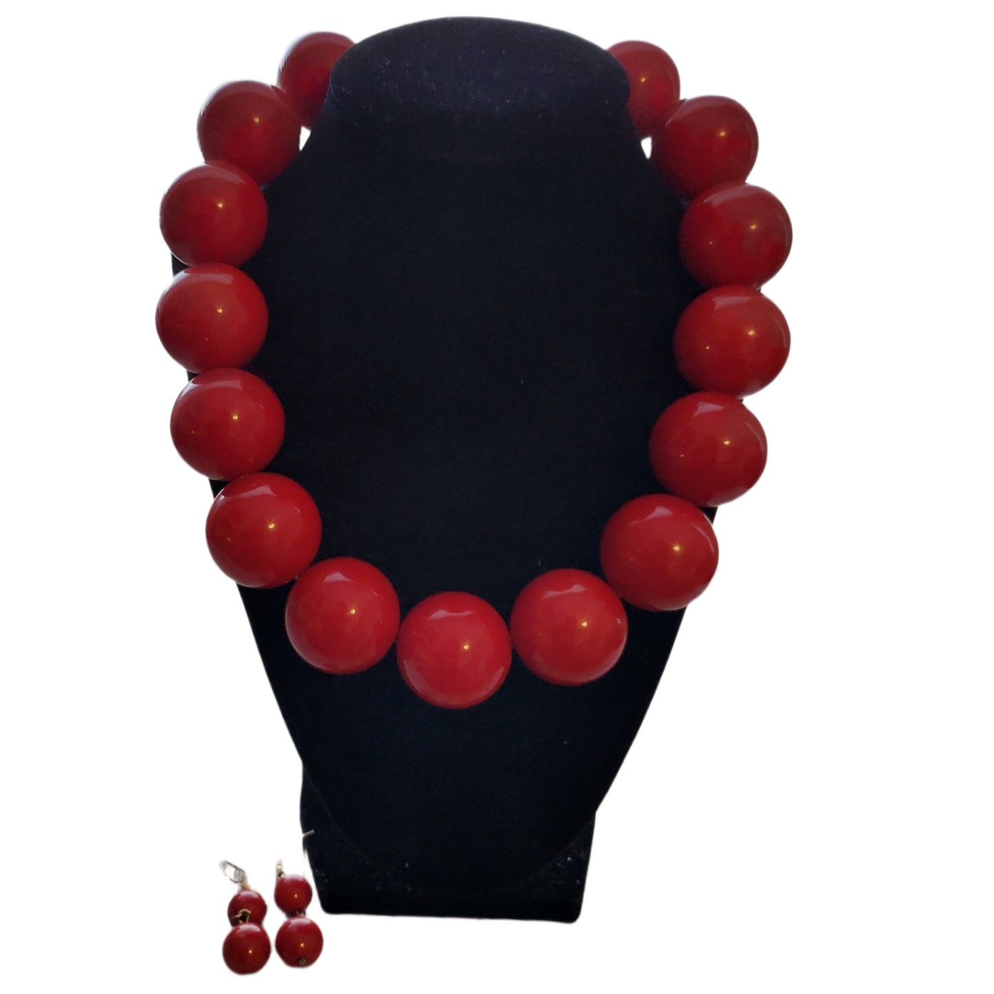 Oversized Bead Necklace Set