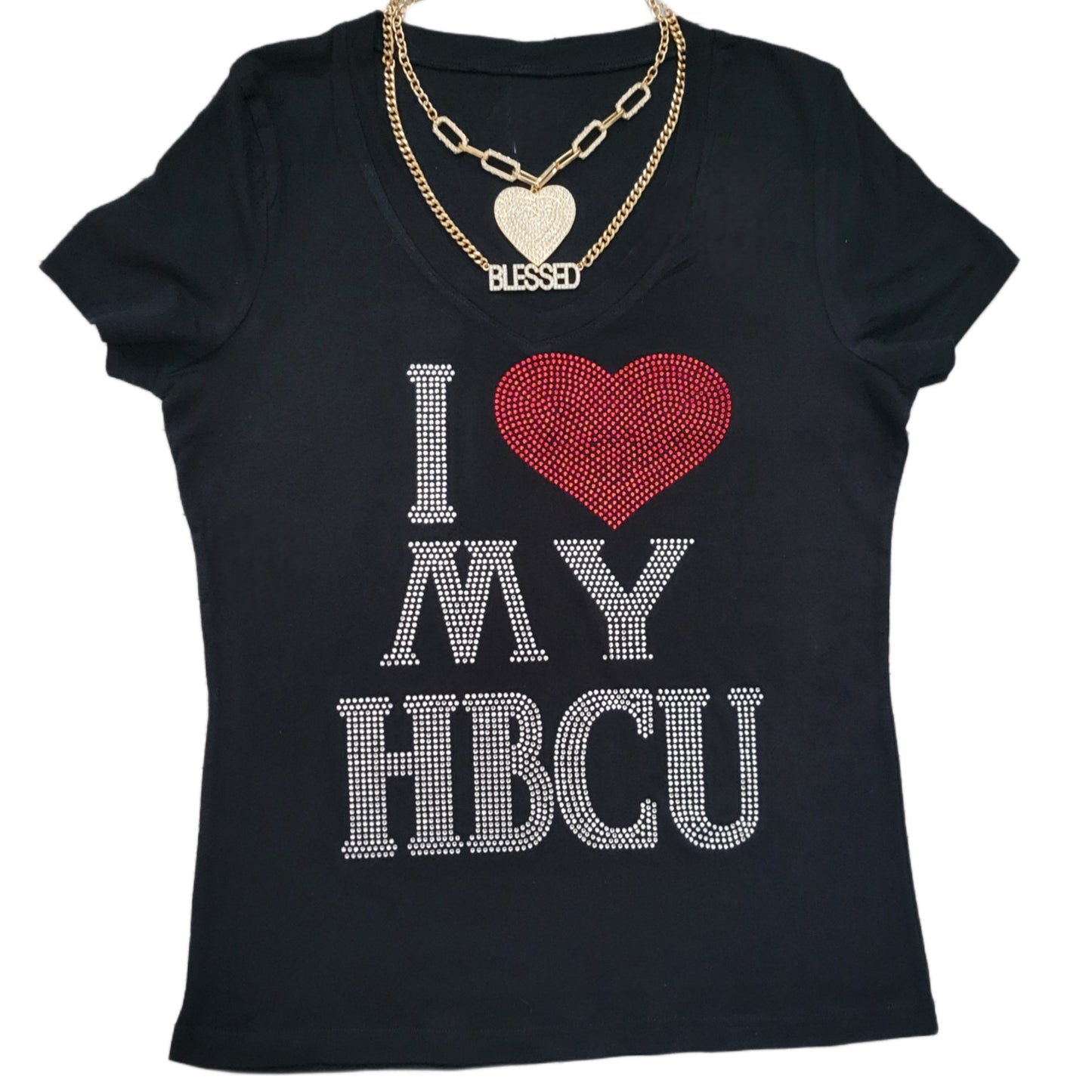 I Love My HBCU Statement Tee - Fitted