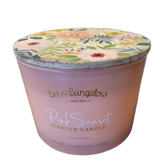 Pink Sunset Scented Candle