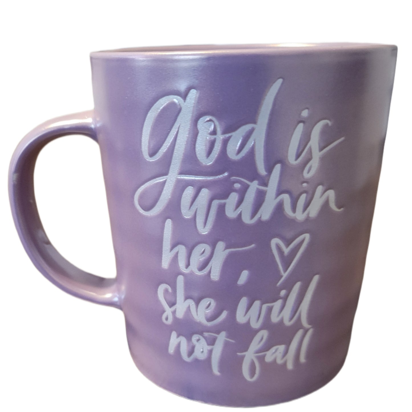 God is Within Her She Will Not Fall Psalm 46:5 Coffee Mug