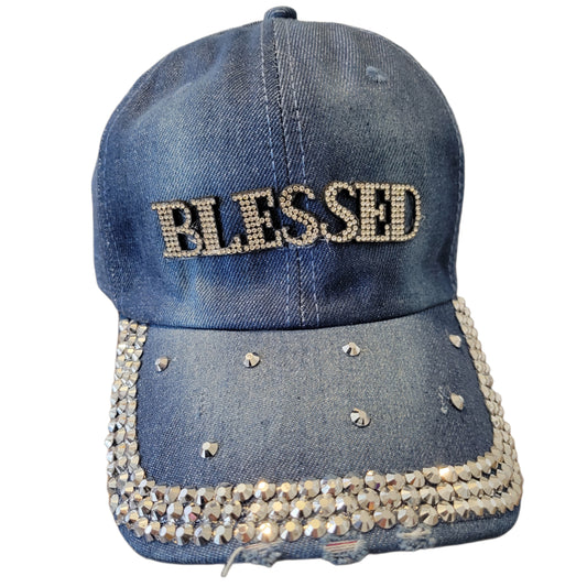 Blessed Rhinestone Hat