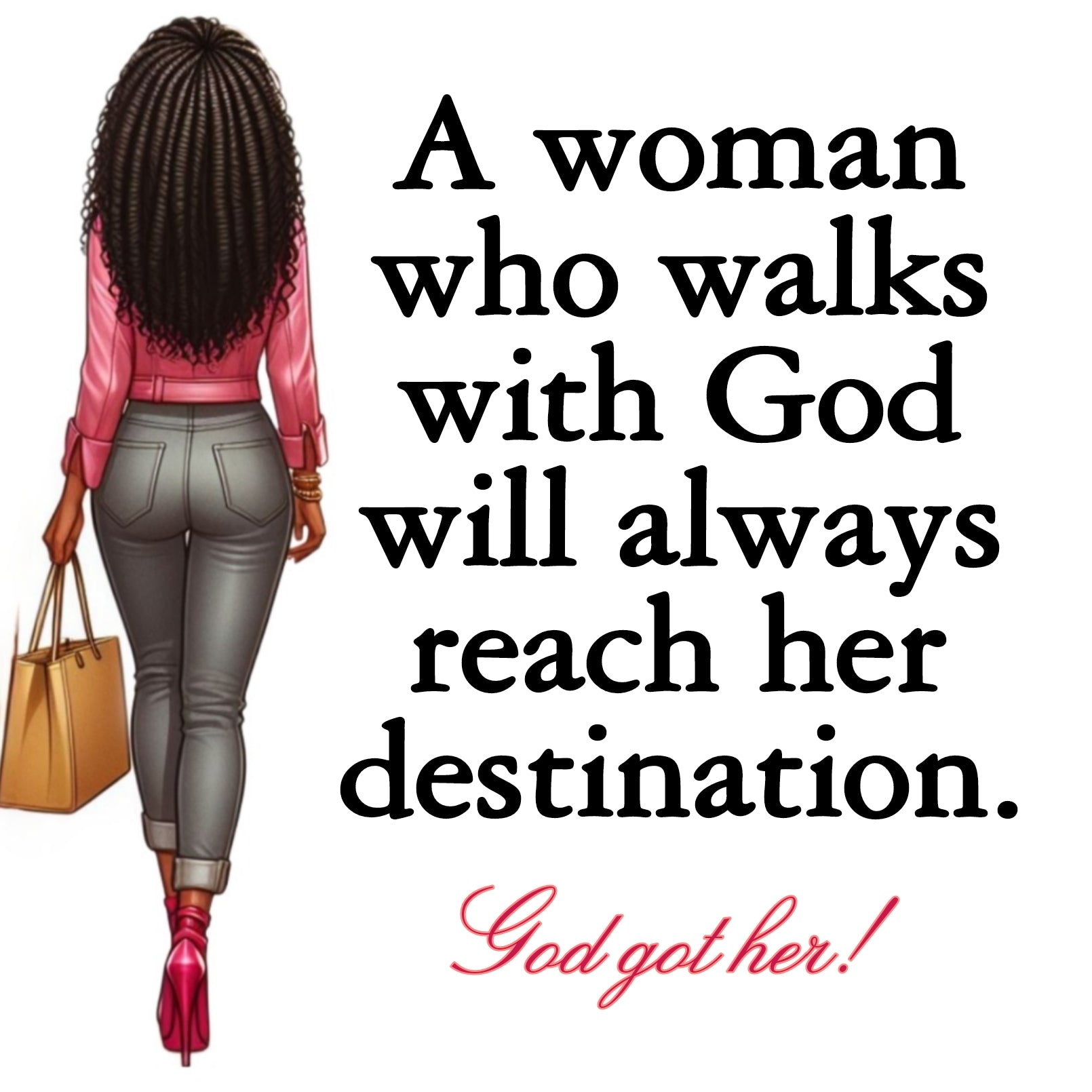 Bossed up. Blessed. Wonderfully Made