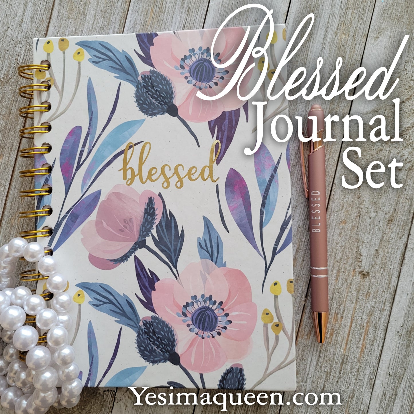 Blessed Journal and Ink Pen