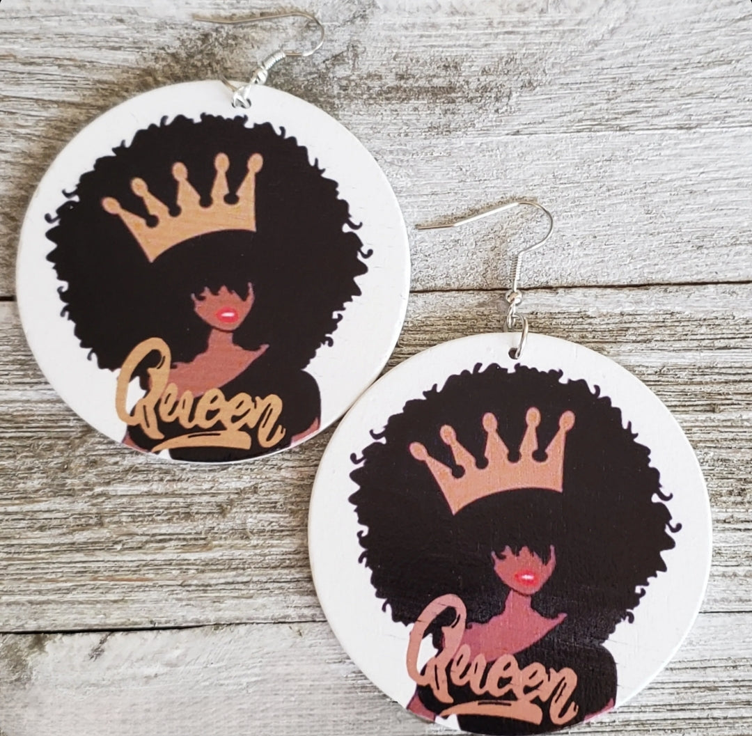 Queen Statement Earrings