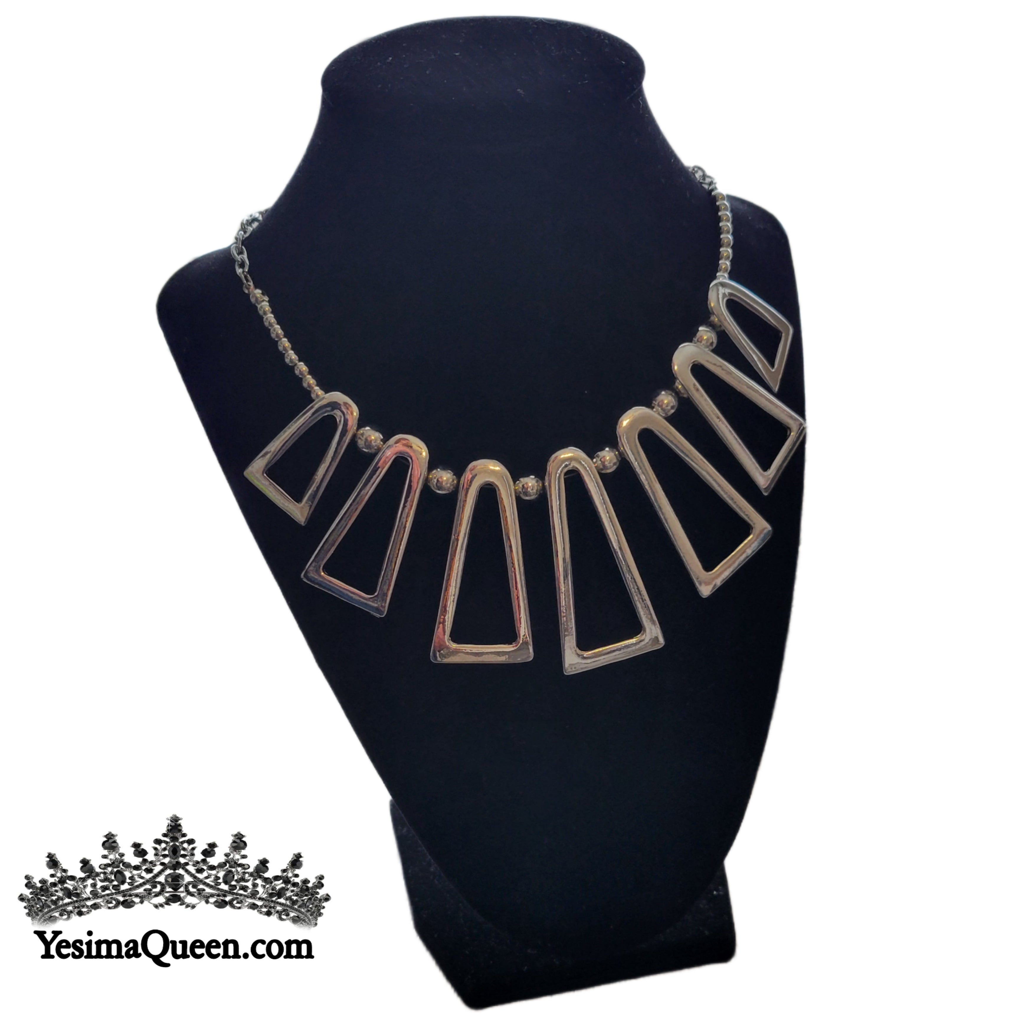 Silver Statement Necklace