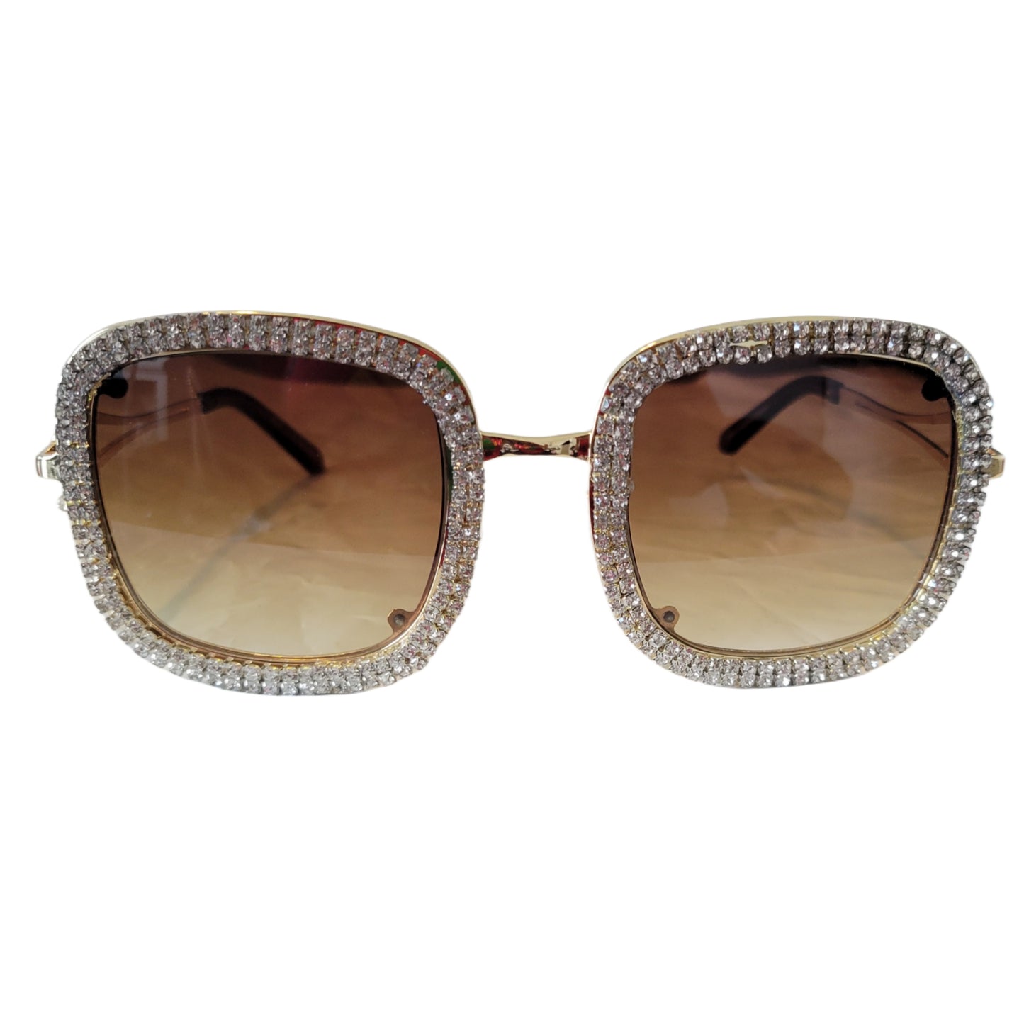 Rhinestone Glam Sunglasses