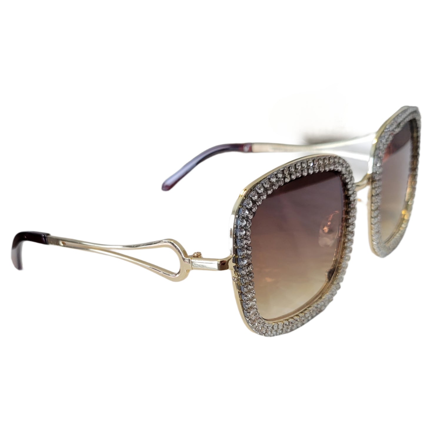 Rhinestone Glam Sunglasses