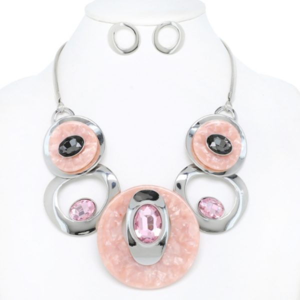 Pretty Pink Necklace Set