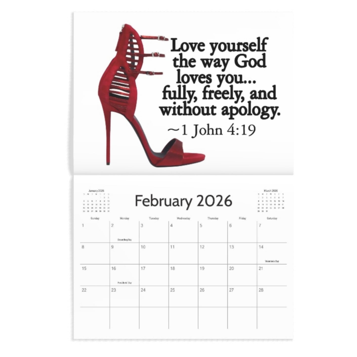 The Official Yes I'm a Diva Jan 2026 - Dec 2026 Calendar