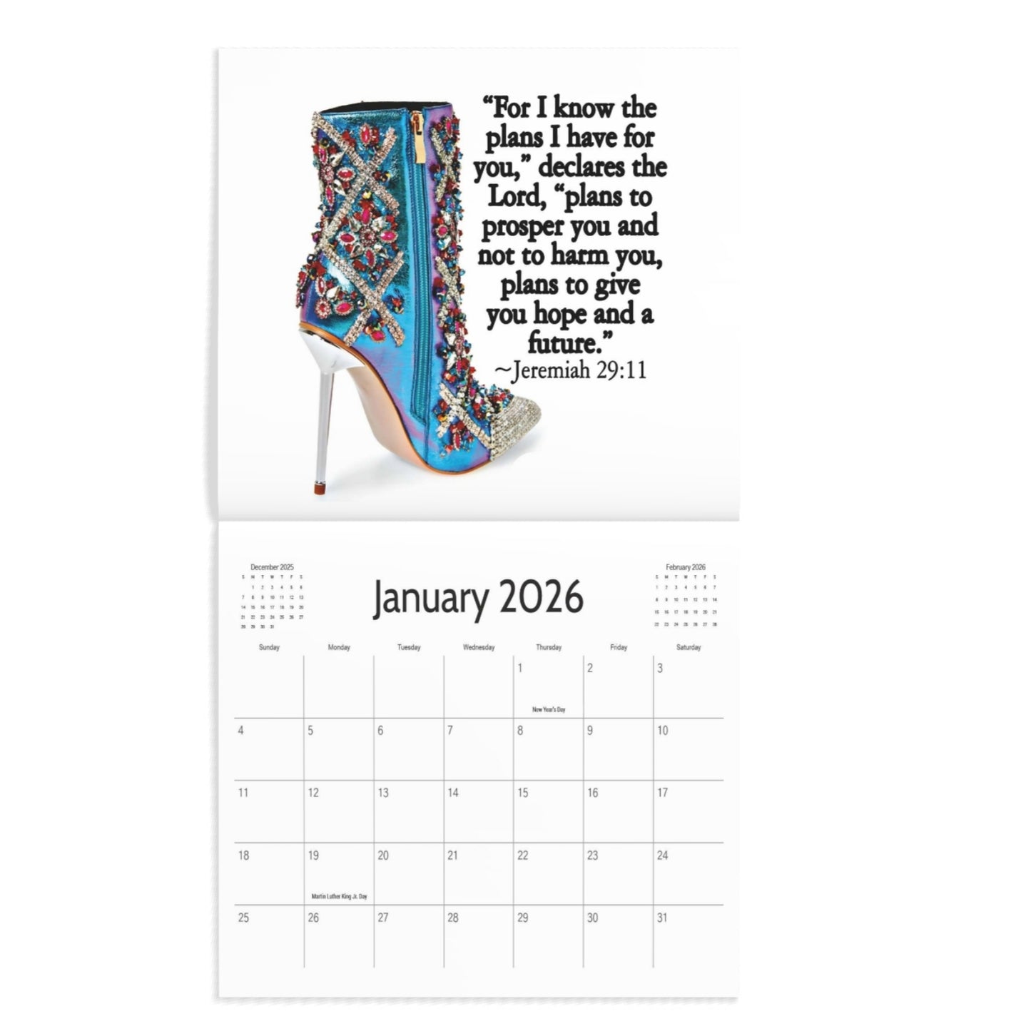 The Official Yes I'm a Diva Jan 2026 - Dec 2026 Calendar