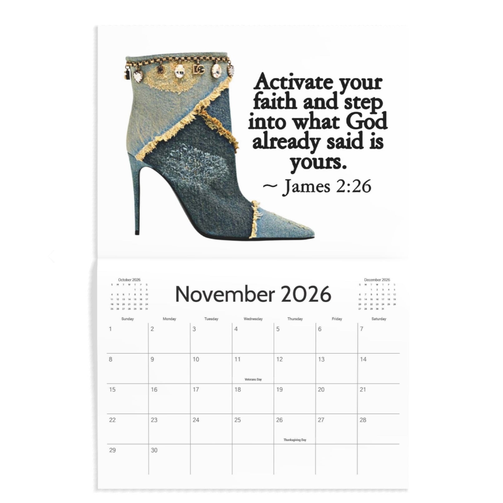 The Official Yes I'm a Diva Jan 2026 - Dec 2026 Calendar
