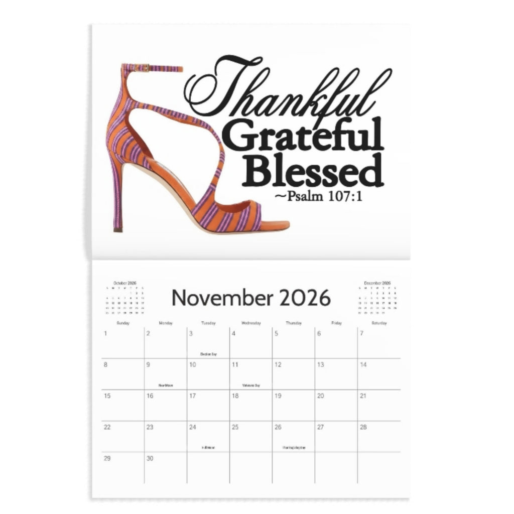 The Official Yes I'm a Diva Sep 2026 - Dec 2027 Calendar