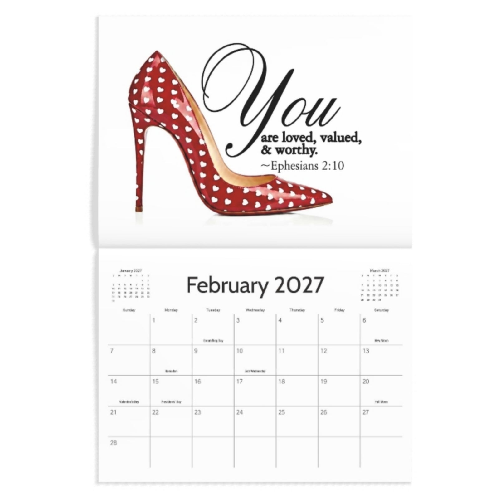 The Official Yes I'm a Diva Sep 2026 - Dec 2027 Calendar