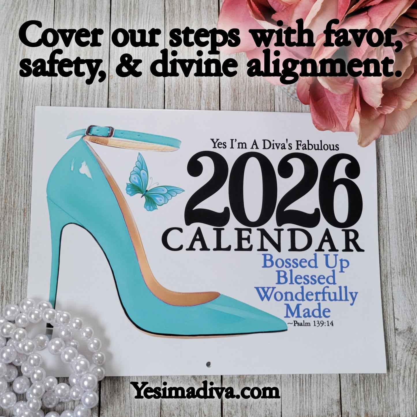 The Official Yes I'm a Diva Jan 2026 - Dec 2026 Calendar