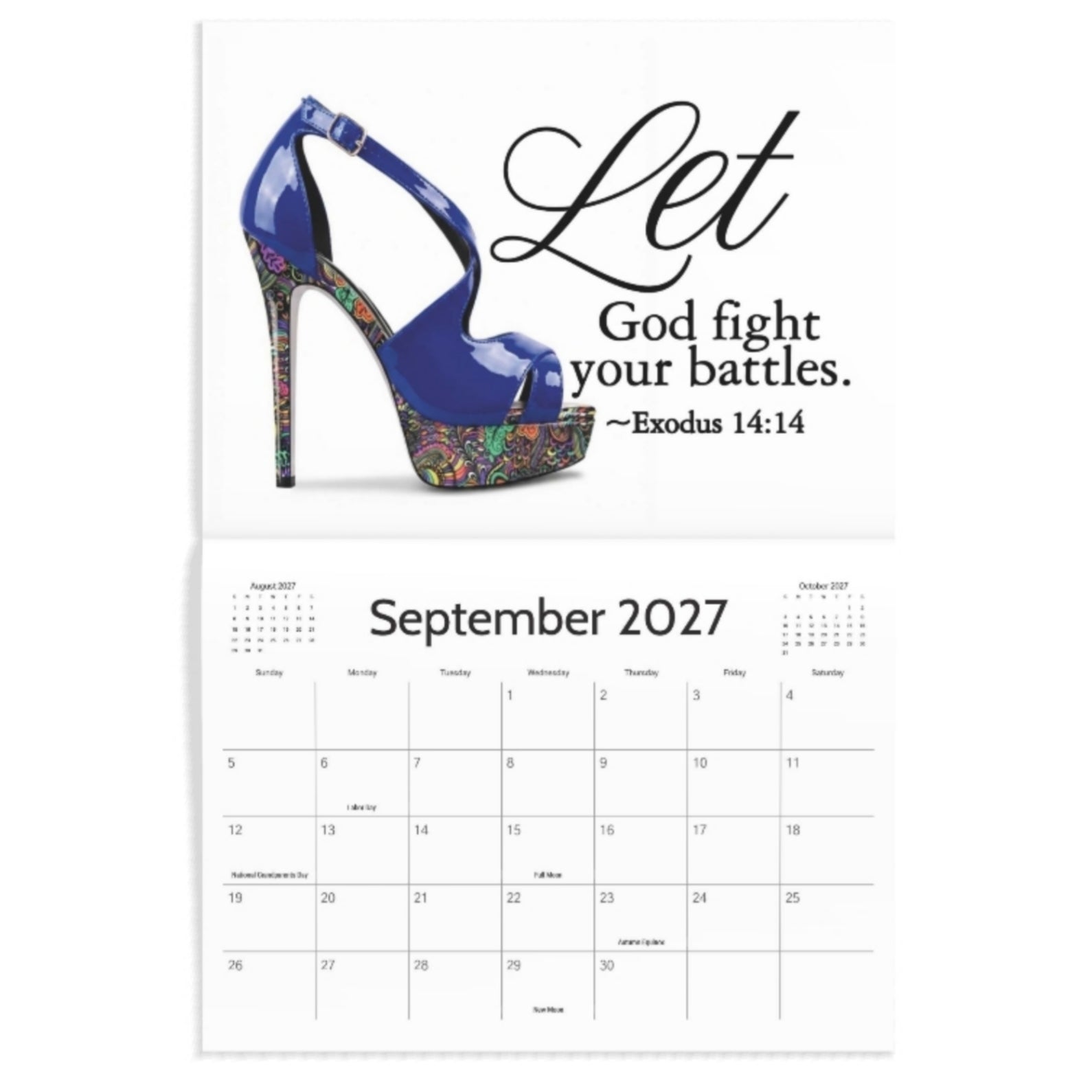 The Official Yes I'm a Diva Sep 2026 - Dec 2027 Calendar