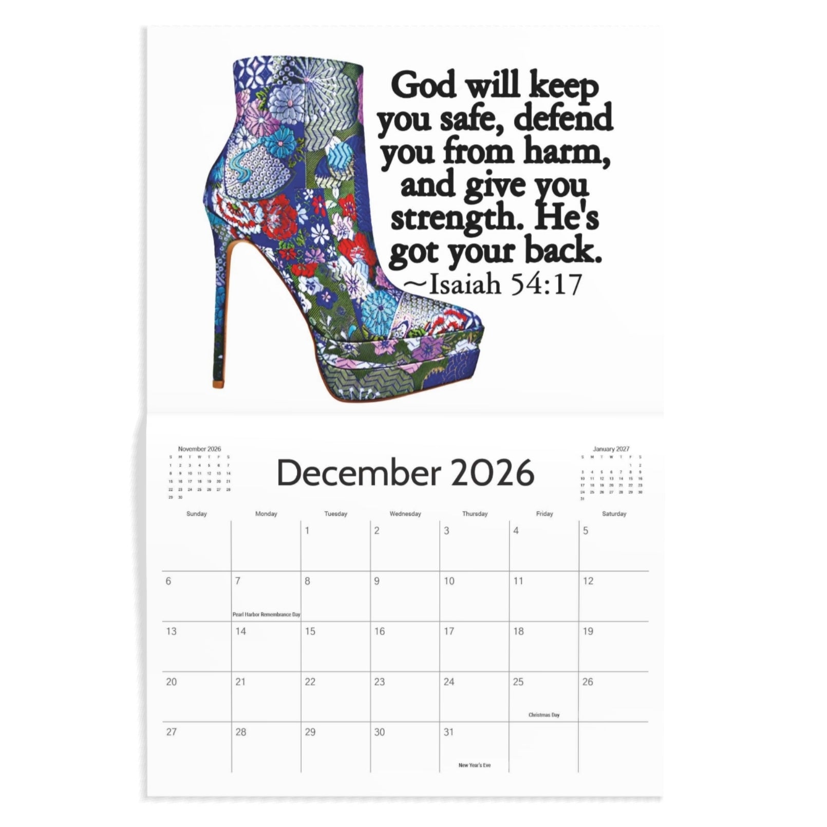 The Official Yes I'm a Diva Jan 2026 - Dec 2026 Calendar