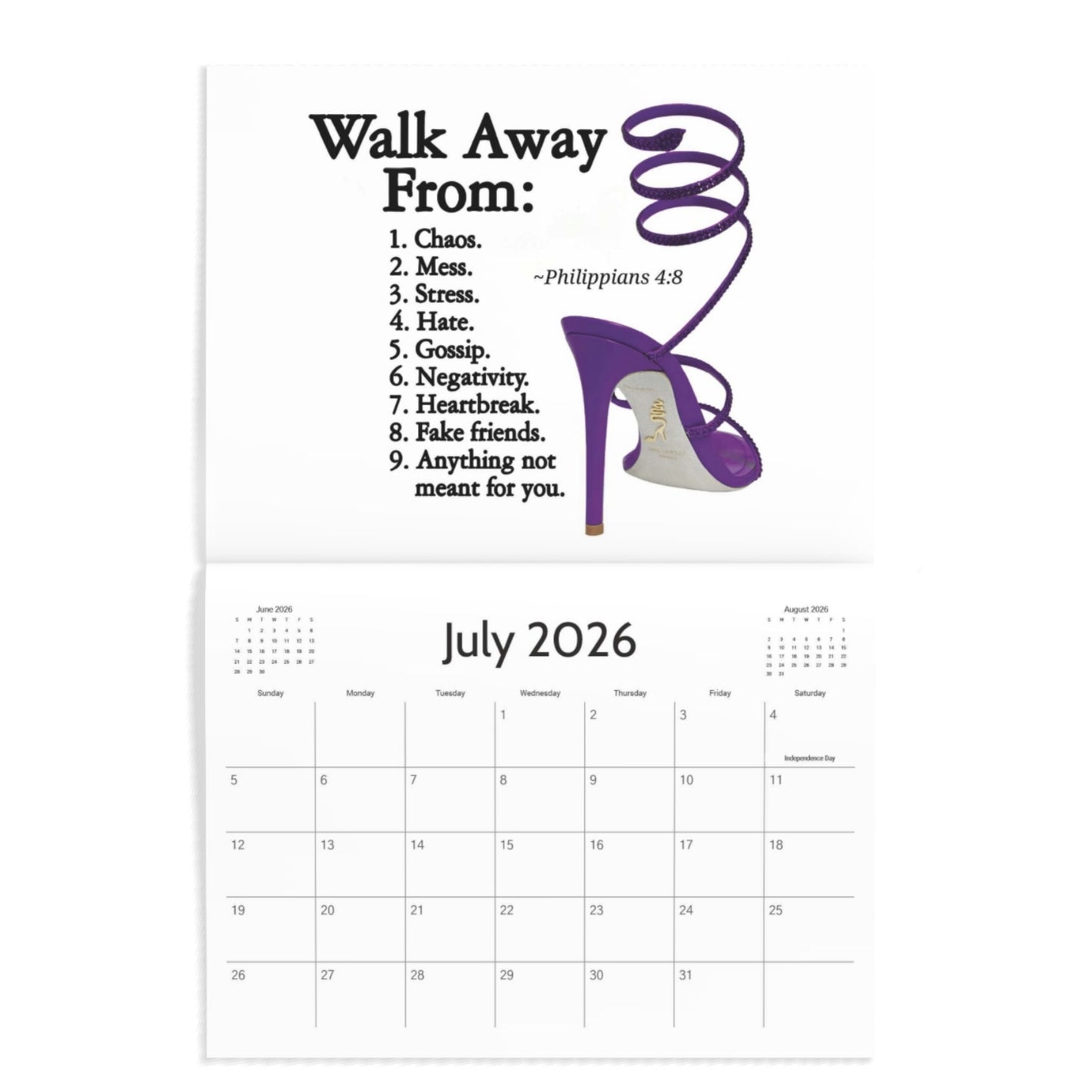 The Official Yes I'm a Diva Jan 2026 - Dec 2026 Calendar