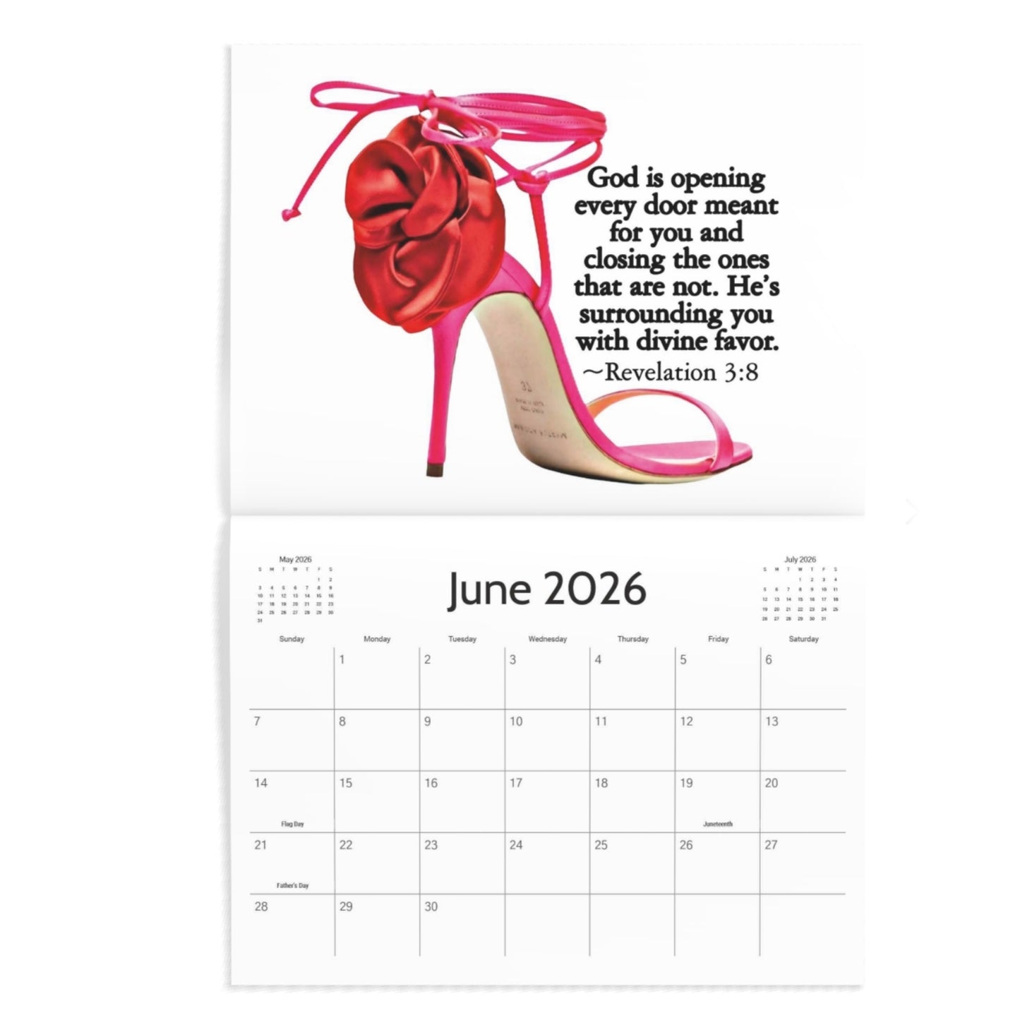 The Official Yes I'm a Diva Jan 2026 - Dec 2026 Calendar