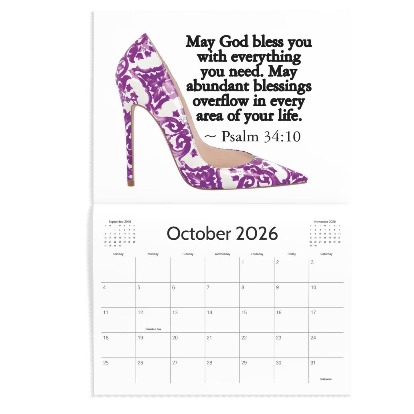 The Official Yes I'm a Diva Jan 2026 - Dec 2026 Calendar