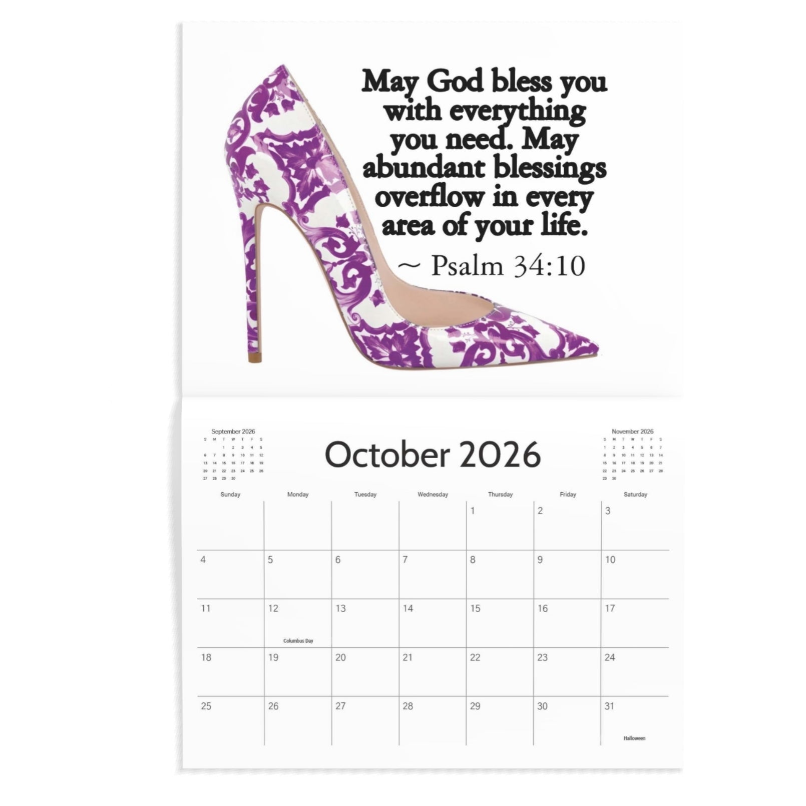 The Official Yes I'm a Diva Jan 2026 - Dec 2026 Calendar